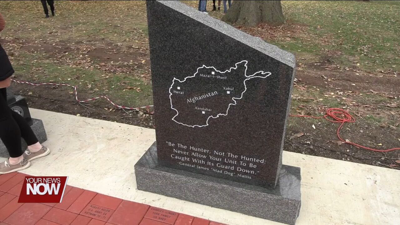 Monuments honoring veterans and first responders unveiled in Van Wert